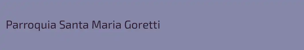 Parroquia Santa Maria Goretti